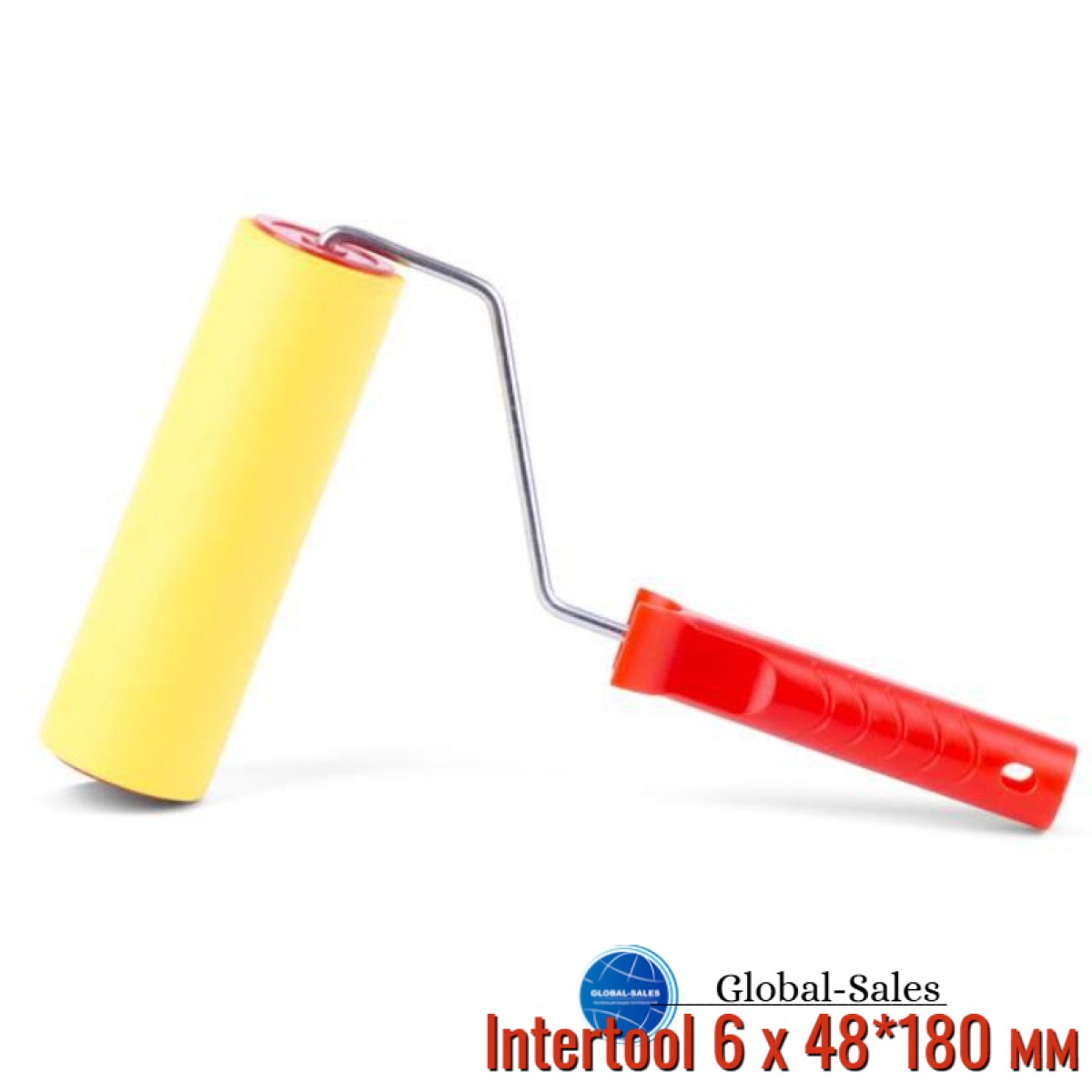 Валик прижимной Intertool 6 х 180 мм (KT-0018)