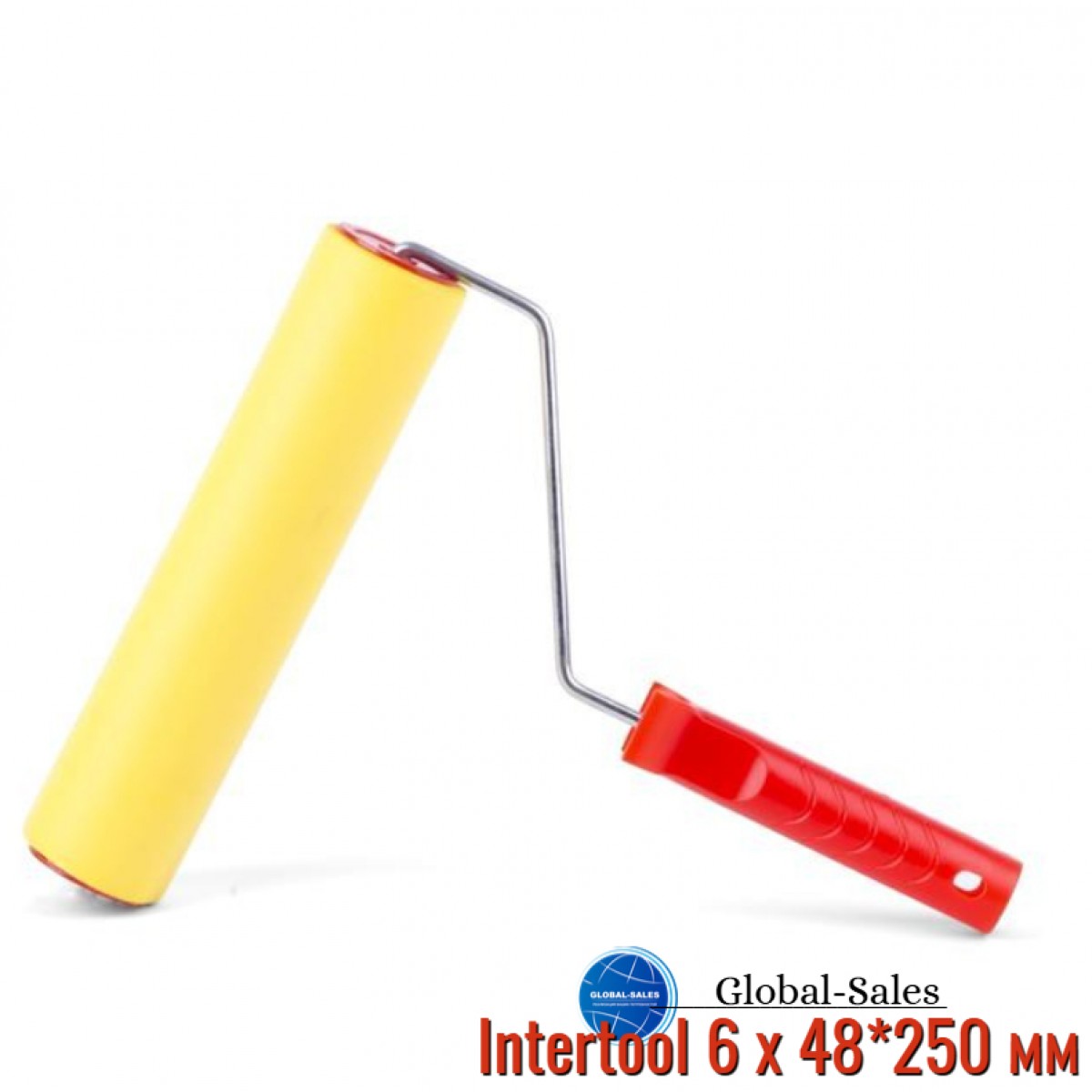 Валик прижимной Intertool 6 х 250 мм (KT-0019)