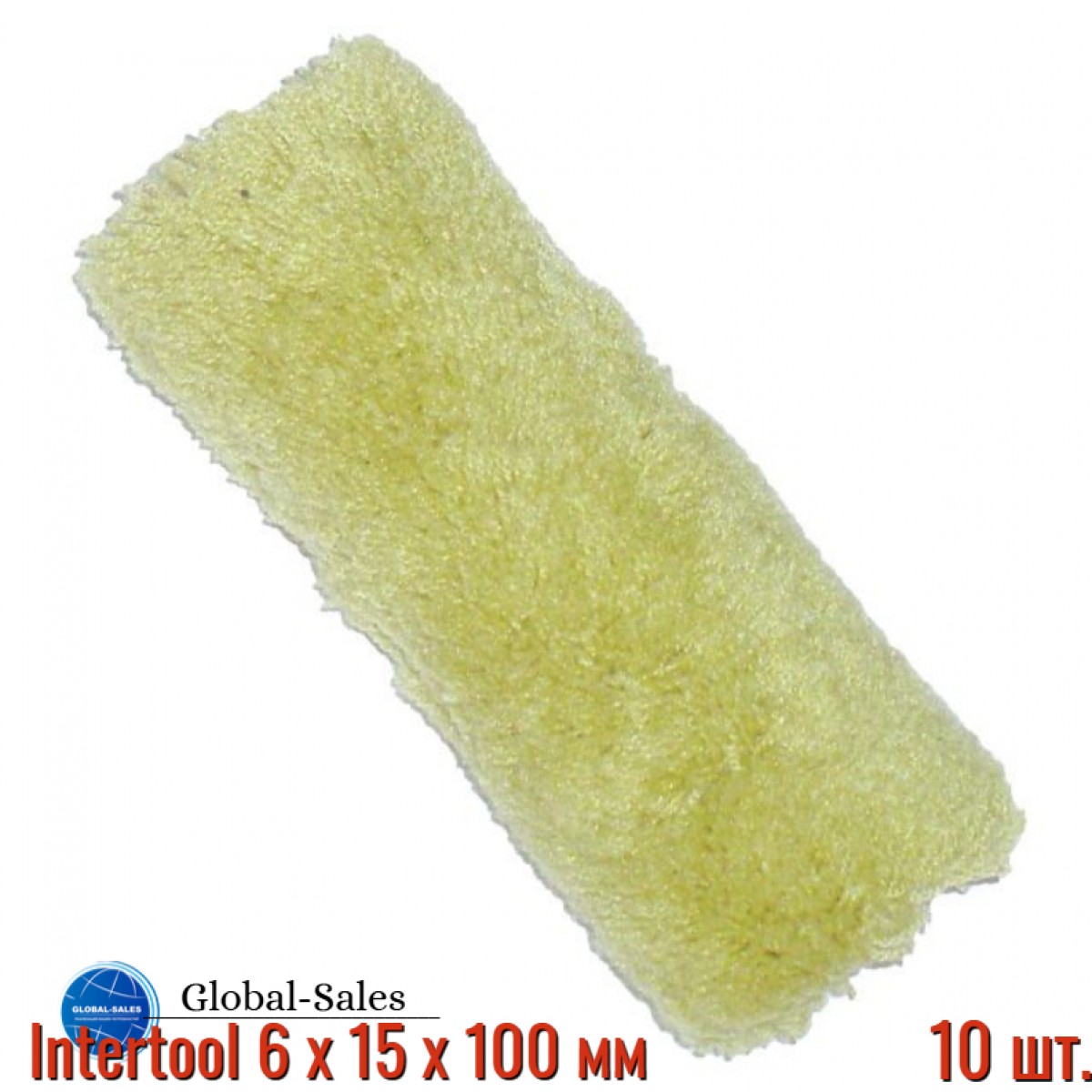 Валик синтекс Intertool 6 х 15 х 100 мм (KT-4410) (10 шт.)