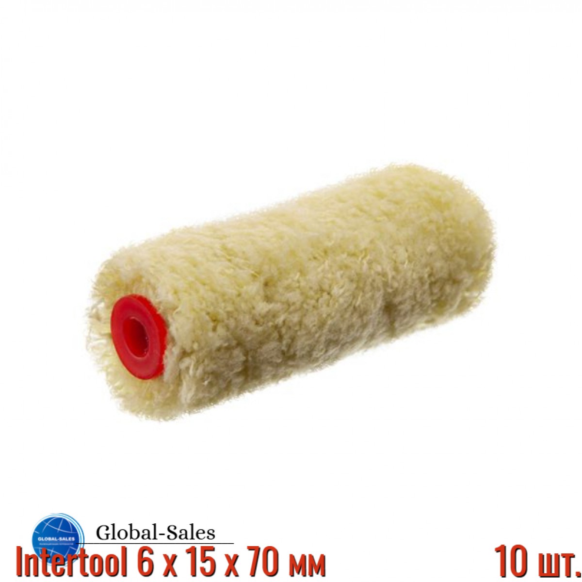 Валик синтекс Intertool 6 х 15 х 70 мм (KT-4407)