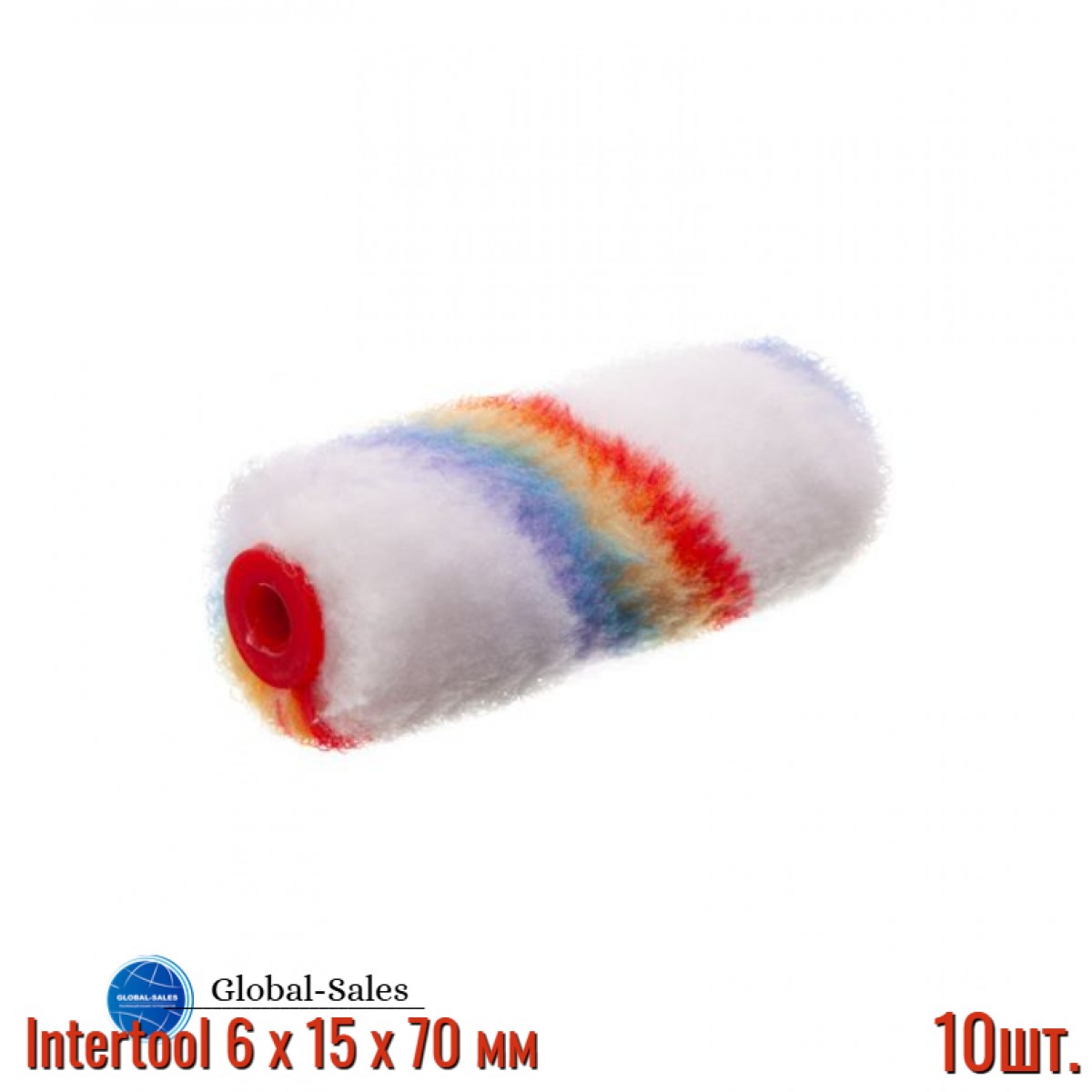 Валик элитаколор Intertool 6 х 15 х 70 мм (KT-4607)