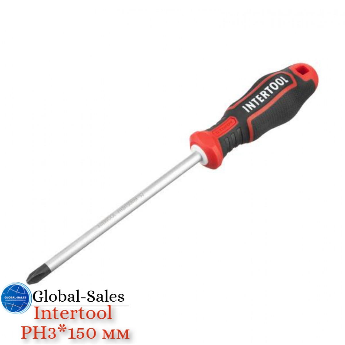 Отвертка Intertool PH3 x 150 мм Storm (VT-3424)