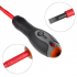 Отвертка Intertool шлицевая SL3 х 75 мм диэлектрическая (VT-3203)