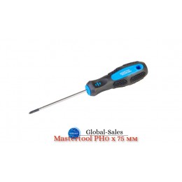 Отвертка Mastertool крестовая PH0 х 75 мм (48-5075)