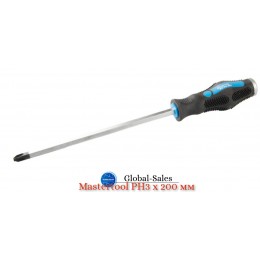 Отвертка Mastertool крестовая PH3 x 200 мм ударная (49-5320)