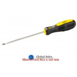 Отвертка Mastertool шлицевая SL5 x 125 мм (48-5512)