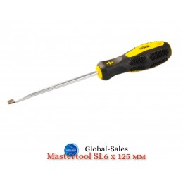 Отвертка Mastertool шлицевая SL6 x 125 мм (48-5612)