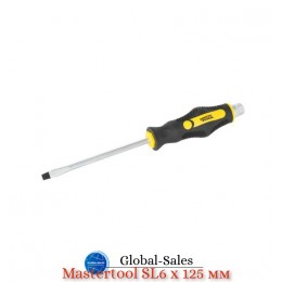 Отвертка ударная Mastertool SL6 x 125мм HEX (49-6612)