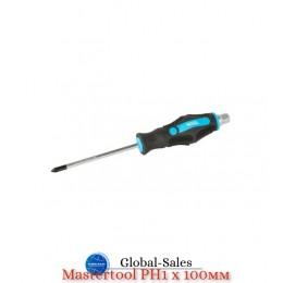 Отвертка ударная Mastertool РН1 x 100мм HEX (49-6110)
