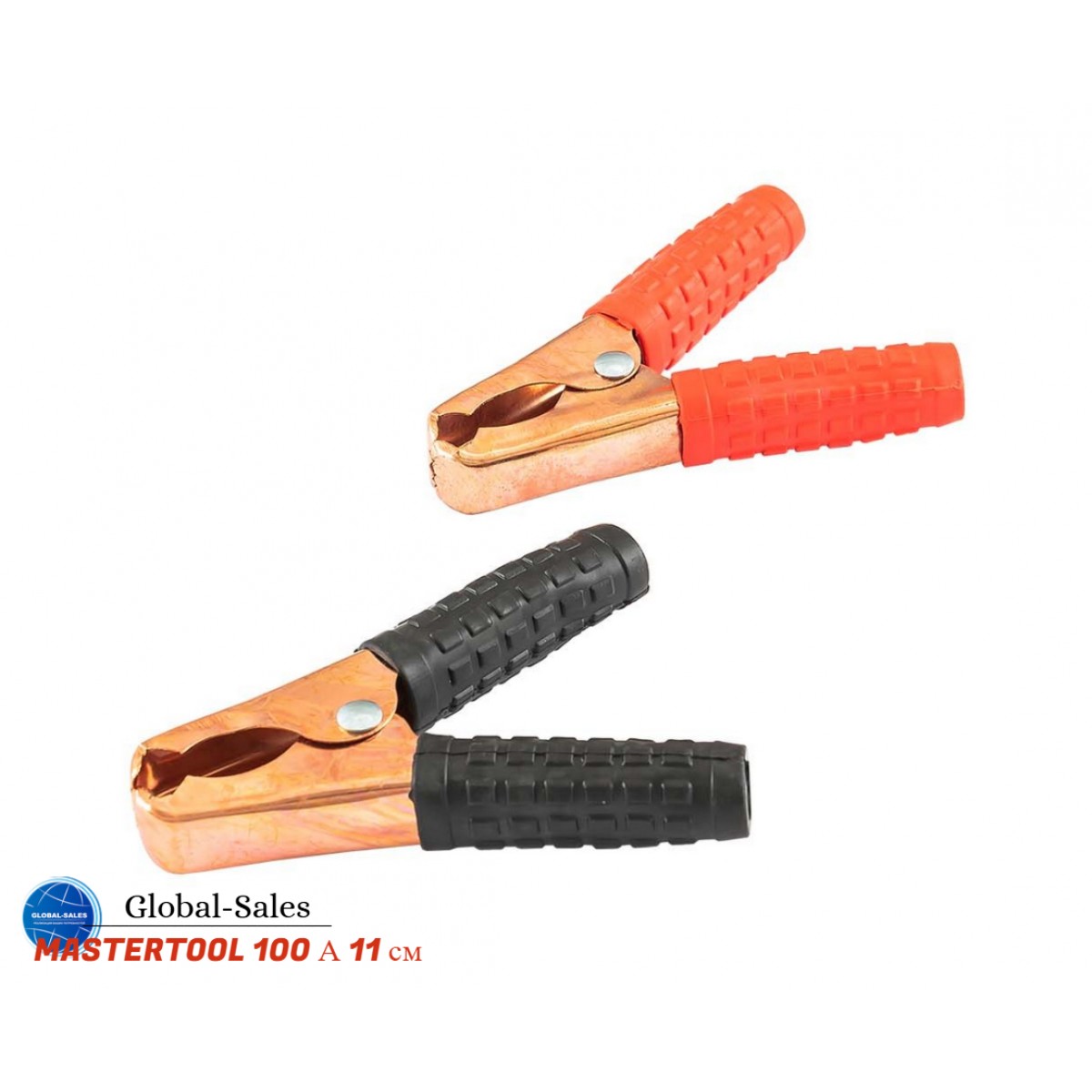 Зажимы для клемм аккумулятора Mastertool 110 мм (81-0117) Зажимы для клемм аккумулятора Mastertool 110 мм (81-0117)