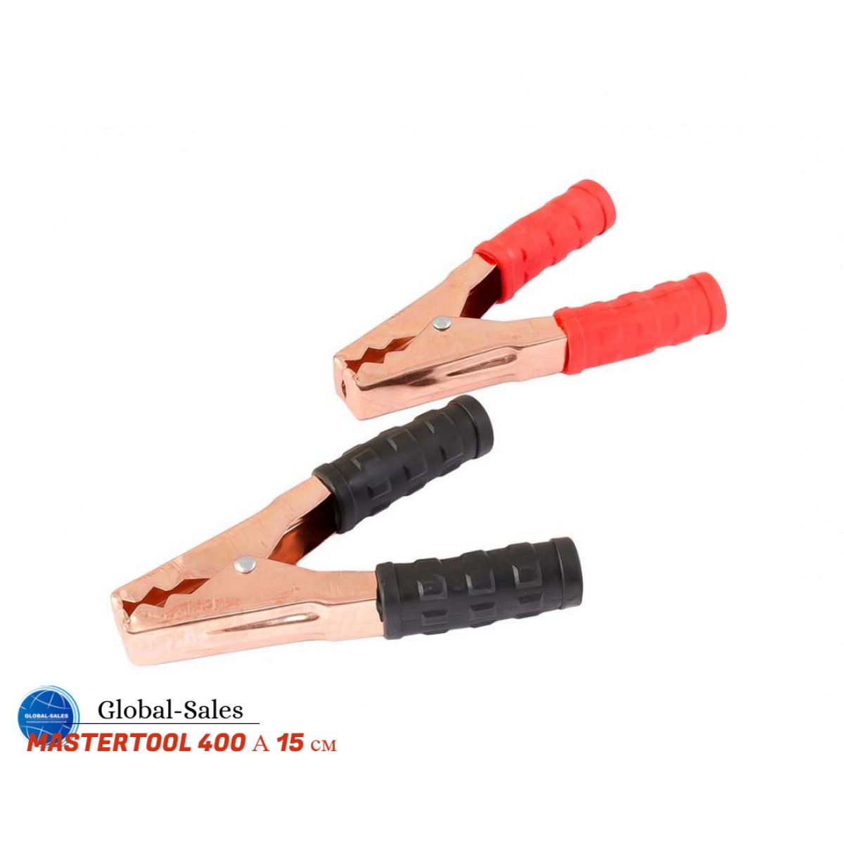 Зажимы для клемм аккумулятора Mastertool 150 мм (81-0118) Зажимы для клемм аккумулятора Mastertool 150 мм (81-0118)