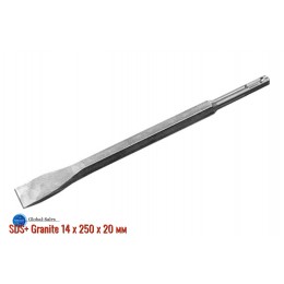 Зубило плоское SDS+ Granite 14 х 250 х 20 мм (1-20-250)