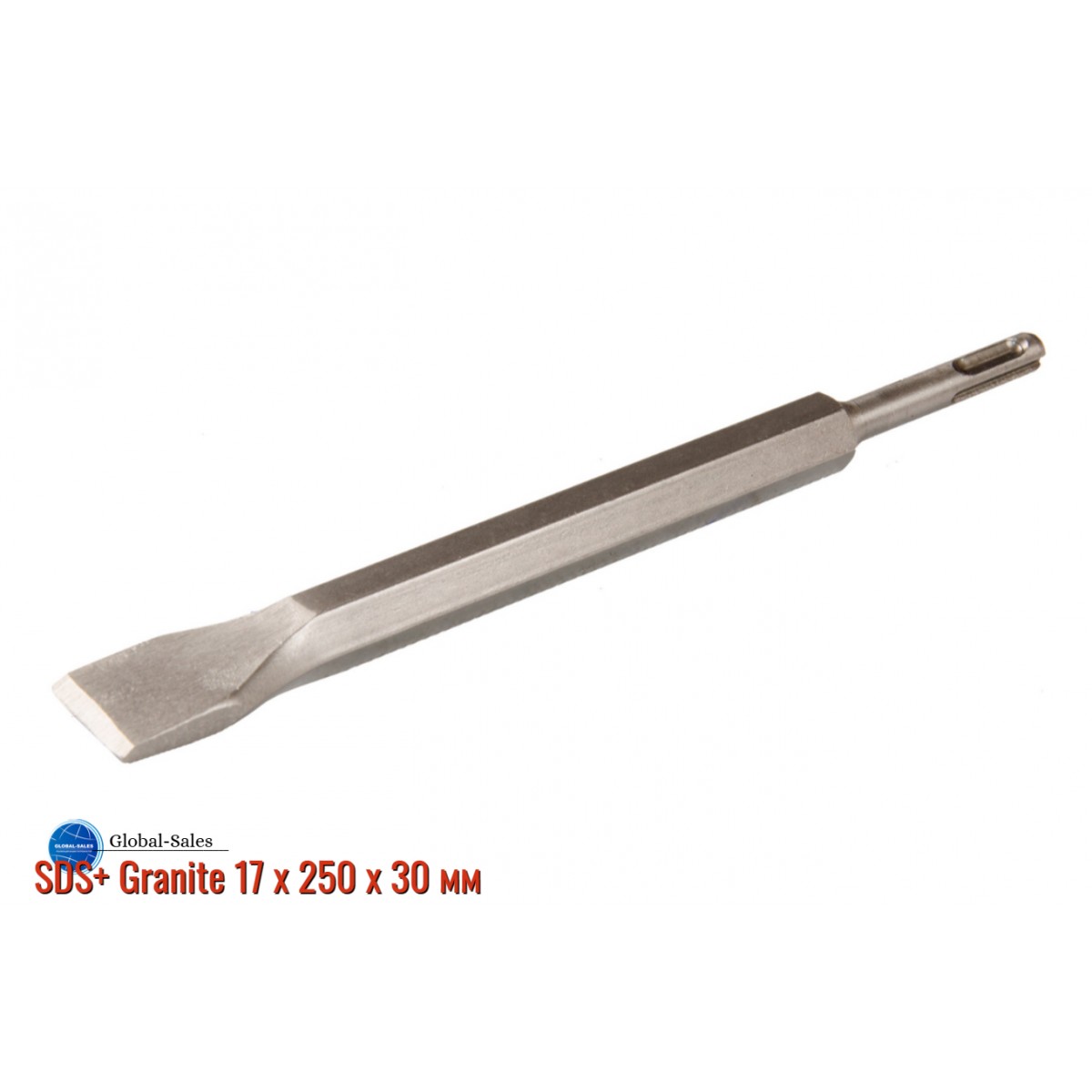 Зубило плоское SDS+ Granite 17 х 250 х 30 мм (1-30-250)