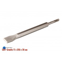 Зубило плоское SDS+ Granite 17 х 250 х 30 мм (1-30-250)