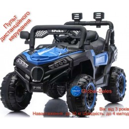 Дитячий електромобіль баггі 4х4 Spoko SP-V90 синій