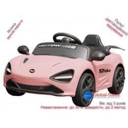 Дитячий електромобіль Spoko SP-720 рожевий