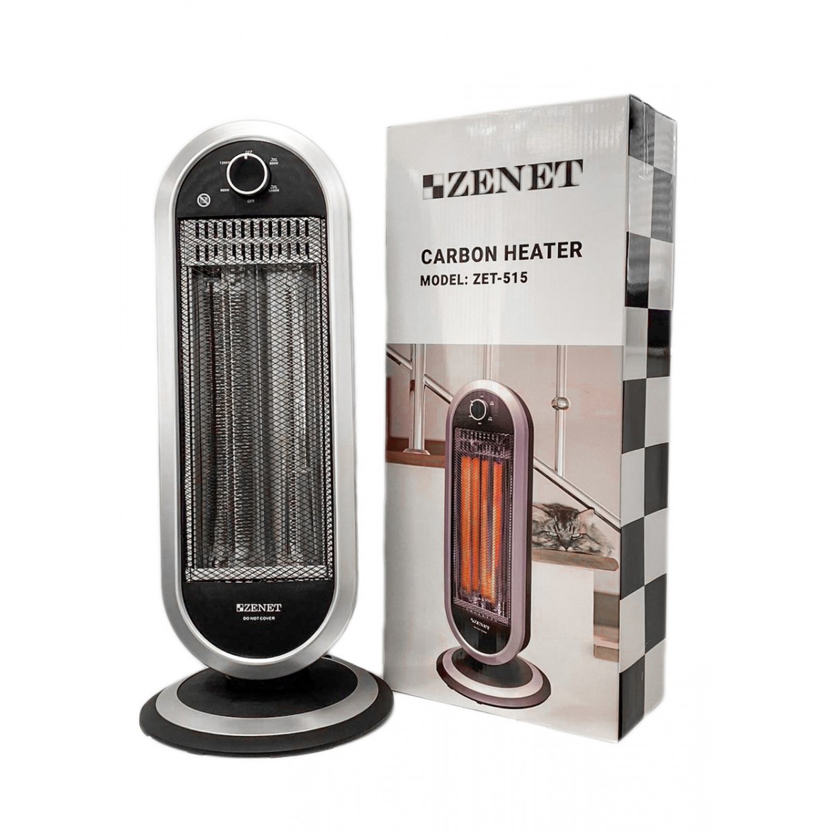 Инфракрасный карбоновый обогреватель Zenet ZET-515