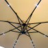 Парасоля садова з підсвіткою LED бежева Bonro B-7012LP 3м 8 спиць Парасоля садова з підсвіткою LED бежева Bonro B-7012LP 3м 8 спиць