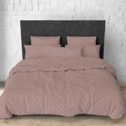 Комплект постельного белья SoundSleep Rhomb Mokko бязь евро 200х220 см бежевый (2800004674348)
