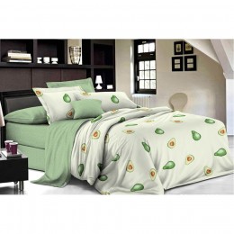 Комплект постельного белья SoundSleep Avocado бязь Двухспальный 175х215 см молочный (2800004649889)