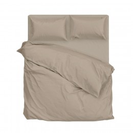 Комплект постельного белья SoundSleep Soft Beige бязь евро 200х220 см бежевый (94399998)