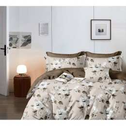 Комплект постельного белья SoundSleep Fuenna бязь Двухспальный 175х215 см бежевый (2800004649629)