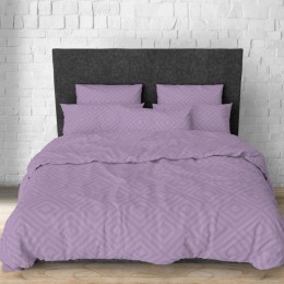 Комплект постельного белья SoundSleep Rhomb Purple бязь евро 200х220 см фиолетовый (2800004674386)