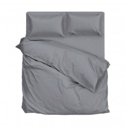 Комплект постельного белья SoundSleep Dyet Dark Grey полуторный ранфорс 160х215 см темно-серый (2800004559744)