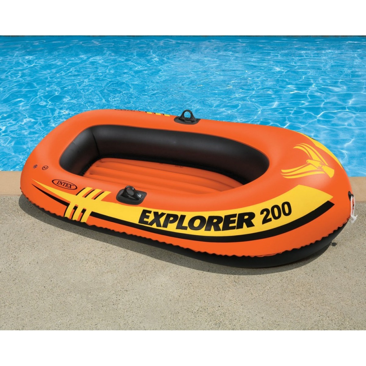 Надувная лодка EXPLORER PRO 200 Intex 58356 (196 x 102 x 33см) Надувная лодка EXPLORER PRO 200 Intex 58356 (196 x 102 x 33см)