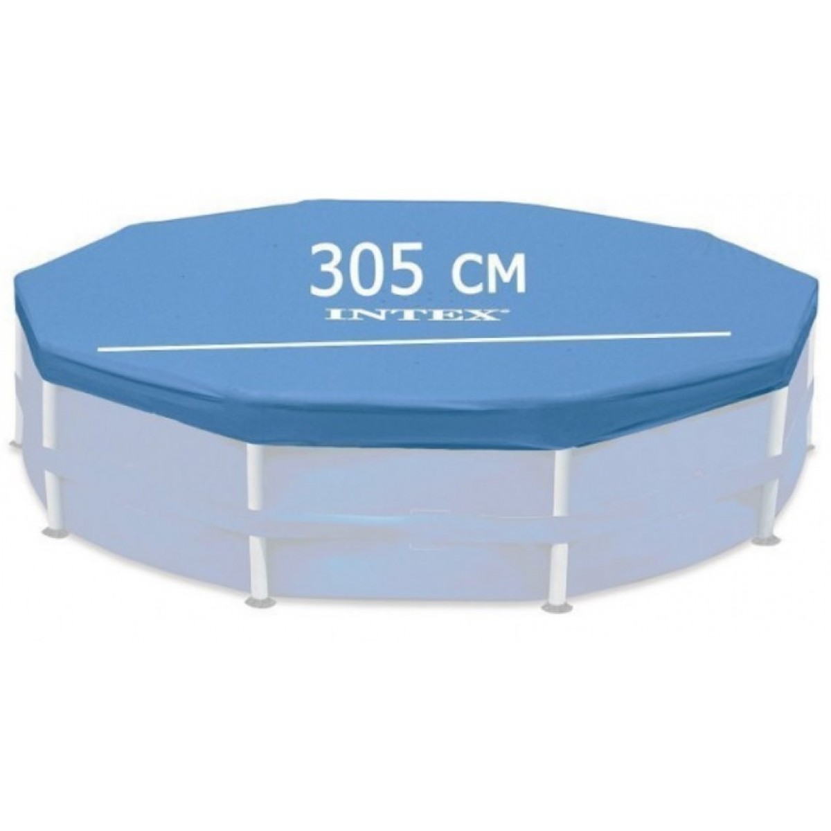 Intex 28030 (Диаметр 305см) Тент для каркасного бассейна
