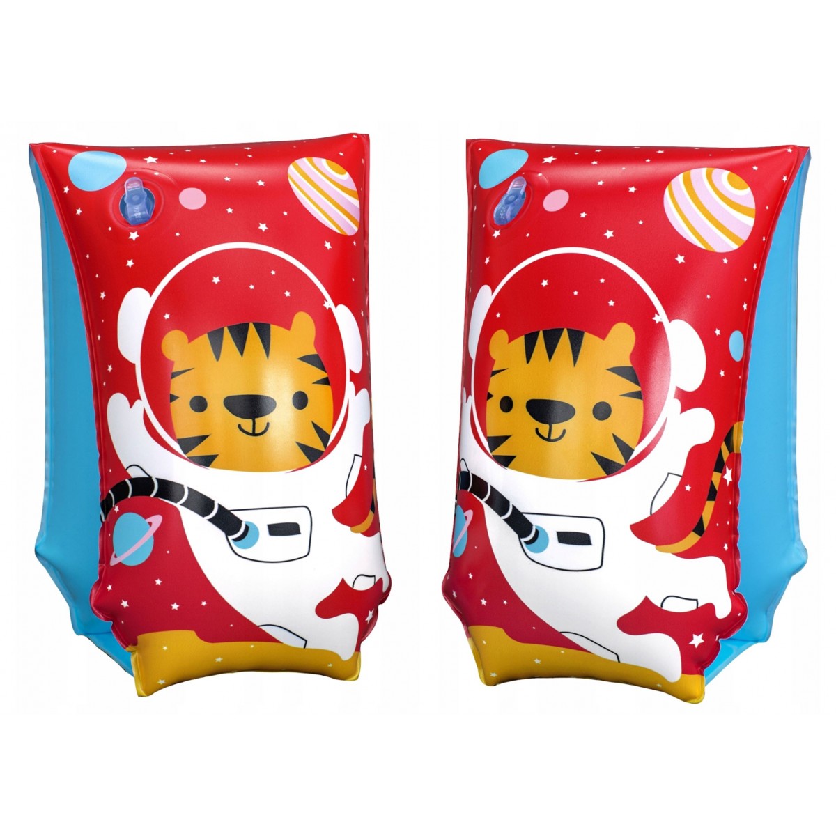 Bestway 32102-tigers (Длина 30 x Ширина 15см) надувные нарукавники Тигры, 30x15см, 5-12л