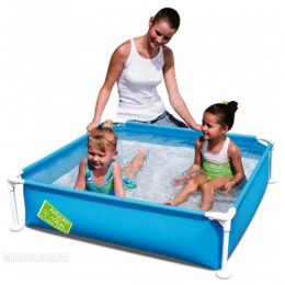 Bestway 56217-blue (122 x 122 x 30,5см) Каркасный детский бассейн. Голубой Bestway 56217-blue (122 x 122 x 30,5см) Каркасный детский бассейн. Голубой
