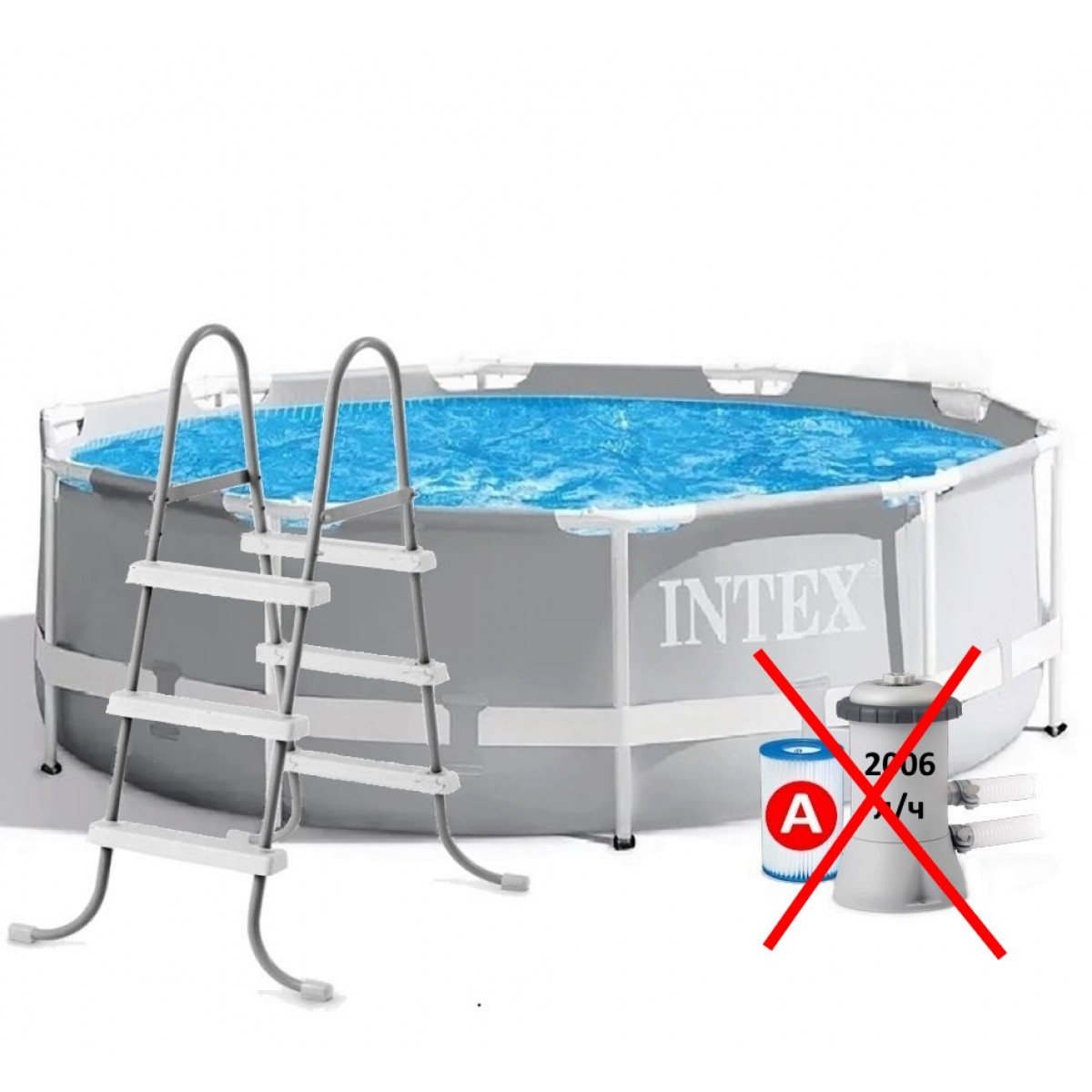 Каркасный бассейн Prism Frame Pool Intex 26706-1 New (Диаметр 305 x Высота 99см) Каркасный бассейн Prism Frame Pool Intex 26706-1 New (Диаметр 305 x Высота 99см)