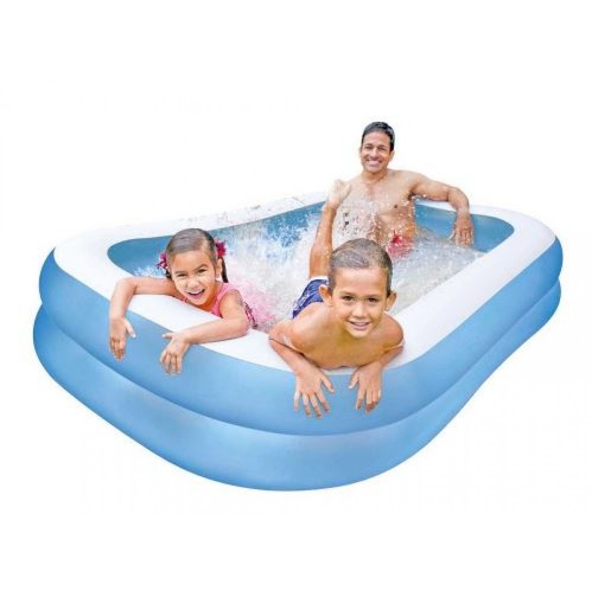  Надувной детский бассейн "SWIM CENTER " 203х152х48 смIntex 57180 (203 x 152 x 48см)