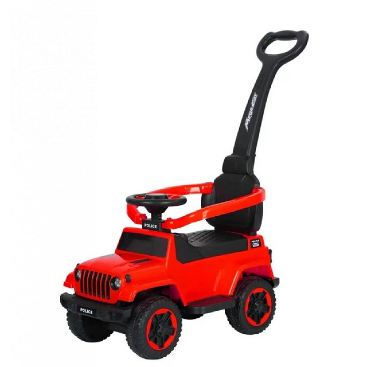 Дитяча машинка каталка-толокар Spoko SP-219 з батьківською ручкою червоний  42400197