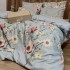 Постельное белье “LeLIT”,Поликотон,Оливковый,Евро, P-0092