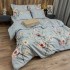 Постельное белье “LeLIT”,Поликотон,Оливковый,Евро, P-0092