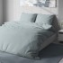 Постельное белье “LeLIT”, Бязь,Сиро-Голубой,Полтораспальный, B-1177