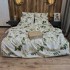 Постельное белье “LeLIT”,Поликотон,Белый с принтом,Полтораспальный, P-0090