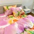 Постельное белье “LeLIT”,Поликотон,Розово-Зеленый,Полтораспальный,P-0097