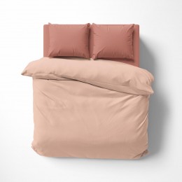 Постельное белье “LeLIT”, Бязь,Розовый с Бордо,Полтораспальный, B-1178