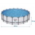 Каркасный бассейн Prism Frame Pool (Диаметр 549 x Высота 132см) Bestway 561FJ Каркасный бассейн Prism Frame Pool (Диаметр 549 x Высота 132см) Bestway 561FJ