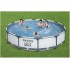 Каркасный бассейн Steel Pro Frame Pool Bestway 56416 (Диаметр 366 x Высота 76см) Каркасный бассейн Steel Pro Frame Pool Bestway 56416 (Диаметр 366 x Высота 76см)