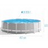 Каркасный бассейн Prism Frame Pool  Intex 26726 