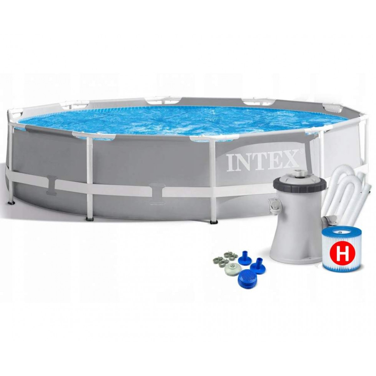 Каркасный бассейн Prism Frame Pool  Intex 26702 (Диаметр 305 x Высота 76см) 