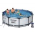 Каркасный бассейн Steel Pro Frame Pool Bestway 56418 (Диаметр 366 x Высота 100см) Каркасный бассейн Steel Pro Frame Pool Bestway 56418 (Диаметр 366 x Высота 100см)
