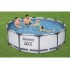 Каркасный бассейн Steel Pro Frame Pool  Bestway 56260 (Диаметр 366 x Высота 100см) 