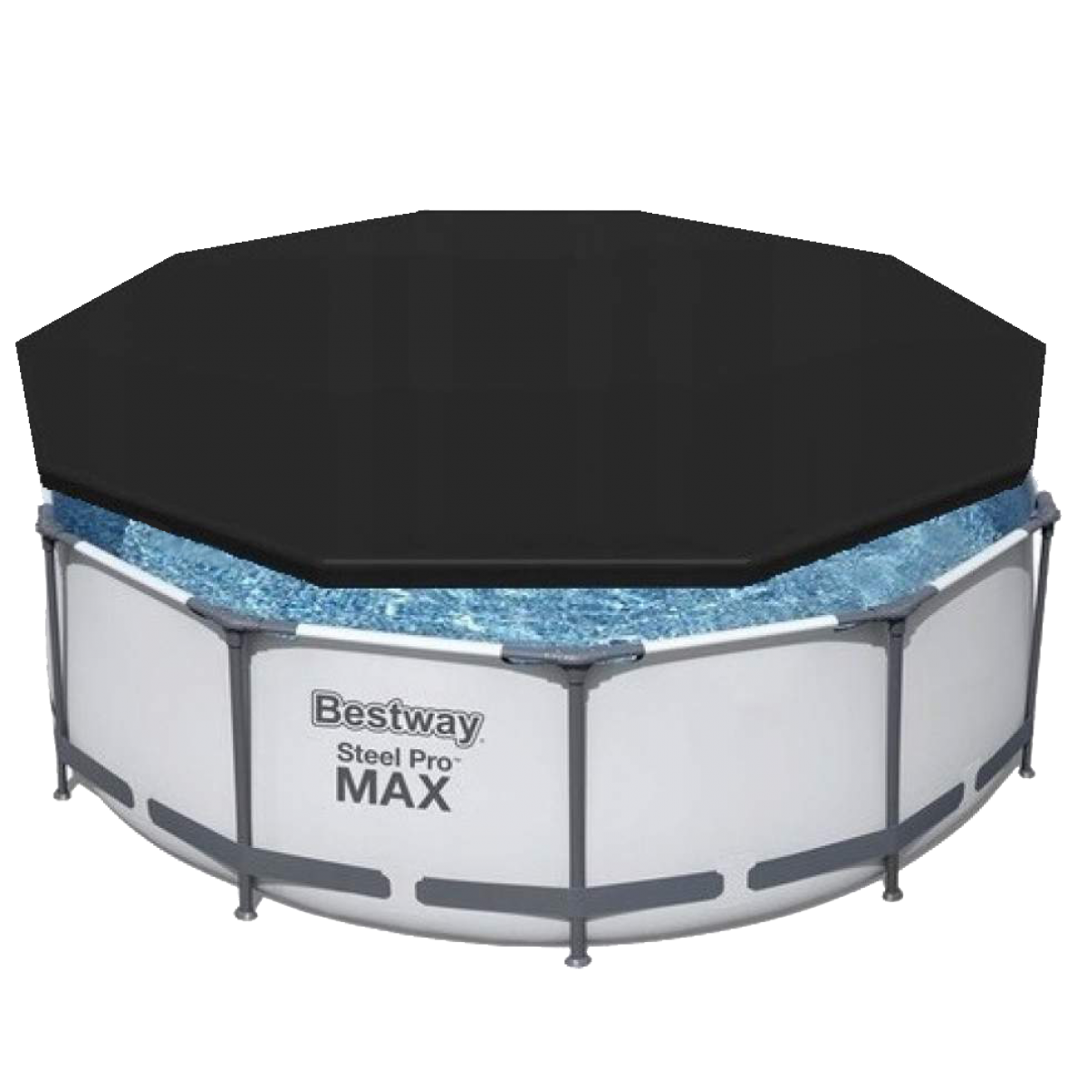 Каркасный бассейн Steel Pro Frame Pool Bestway 56406-3 New (Диаметр 305 x Высота 76см) 