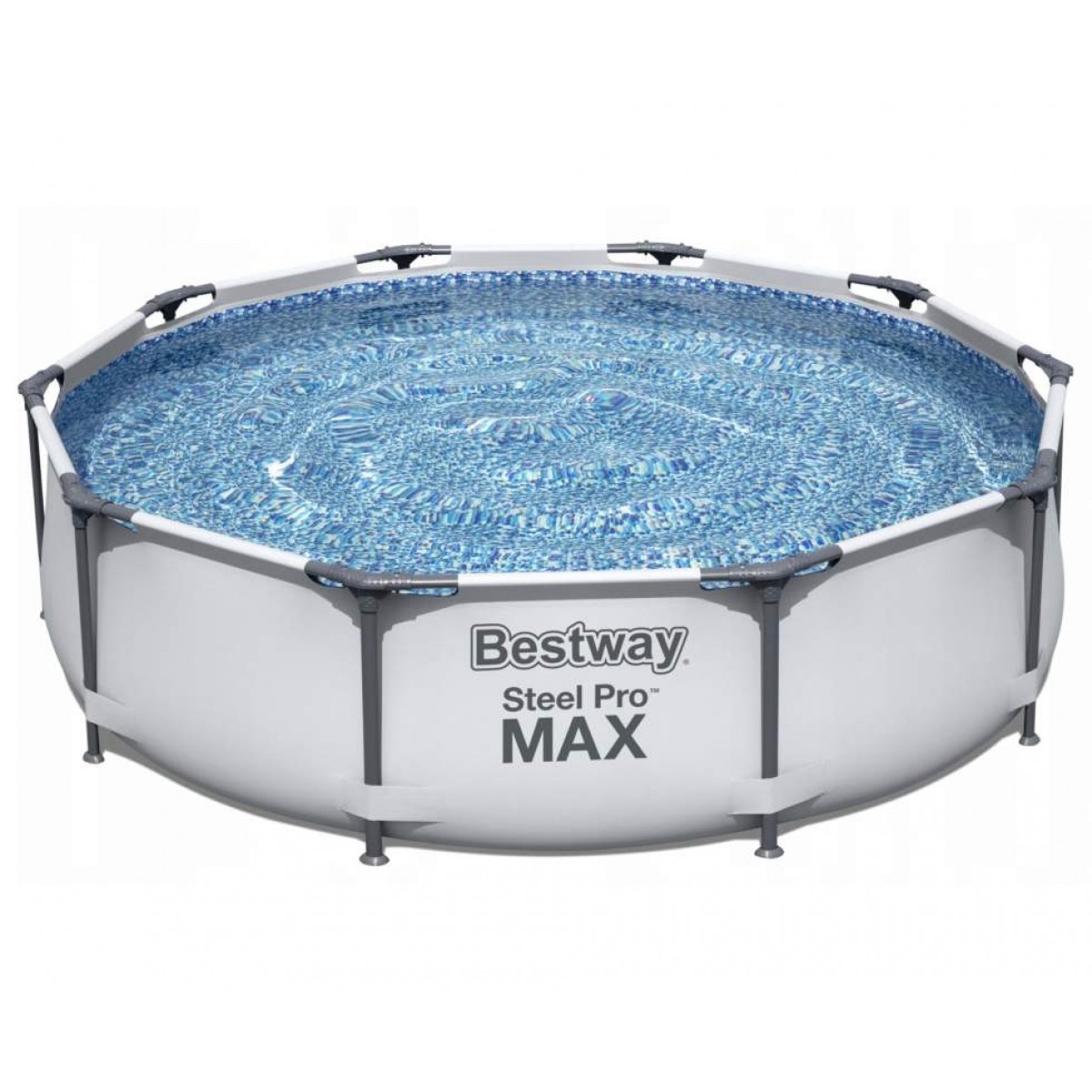 Каркасный бассейн Steel Pro Frame Pool Bestway 56406 (Диаметр 305 x Высота 76см) 