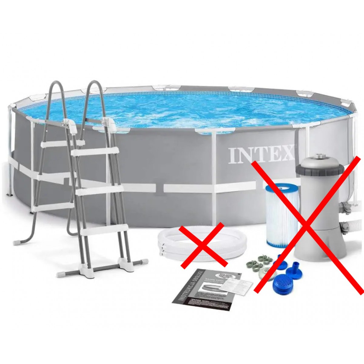 Каркасный бассейн Prism Frame Pool Intex 26716-1 New (Диаметр 366 x Высота 99см) Каркасный бассейн Prism Frame Pool Intex 26716-1 New (Диаметр 366 x Высота 99см)